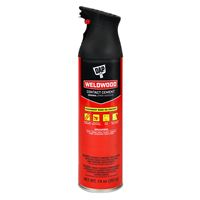 DAP Weldwood 7079800120 Contact Cement Spray Adhesive, Solvent, Clear, 24 hr Curing, 14 oz Aerosol Can 