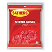 Sathers 39641 Slice Candy, Cherry Flavor, 4.25 oz 12 Pack 