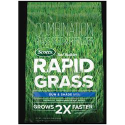 Scotts Turf Builder 18216 Rapid Grass Seed Mix, 16 lb Bag 