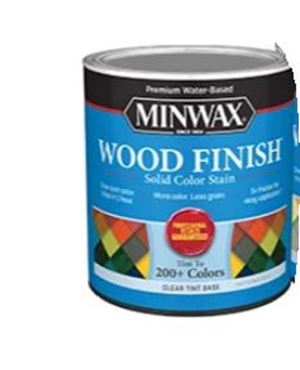 Minwax 117310000 Interior Wood Stain, Solid Stain, Clear Tint, Liquid, 32 fl-oz 4 Pack