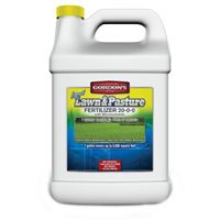 Gordons 7471072 Lawn and Pasture Fertilizer 20-0-0 with Micronutrients, Liquid, Slight Ammonia, Blue, 1 gal 4 Pack 
