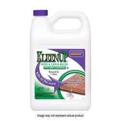 Bonide KleenUp he 754 Weed and Grass Killer Concentrate, Liquid, Amber/Light Brown, 1 gal 4 Pack 