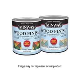 Minwax 108500000 Interior Wood Stain, Semi-Transparent, True Black, Liquid, 32 fl-oz 4 Pack 