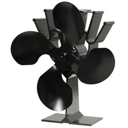 ASHLEY Miracle Heat MH4 4-Blade Thermoelectric Fan 