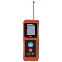 Johnson LDM85 Laser Distance Meter, Functions: Area, Continuous Use, Length, Volume, 2 in to 85 ft, Backlit LCD Display 