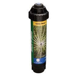 Rain Bird 12SA 12SAFPROPR Mini Pop-Up Rotor Sprinkler, 1/2 in Connection, Female Thread, 4 in H Pop-Up, 13 to 18 ft 
