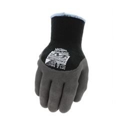 MECHANIX WEAR SpeedKnit S4BB-05-500 Coated, Thermal Winter Gloves, Male, S/M, Extended Cuff, Foam Latex, Black 