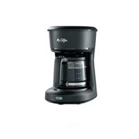 Mr. Coffee 2129512 Coffee Maker, 5 Cups, 25 oz Capacity, 650 W, Plastic, Black, Switch Control 