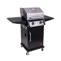 Char-Broil 463655021 Gas Grill, Liquid Propane, 1 ft 5-1/2 in W Cooking Surface, 1 ft 5-3/32 in D Cooking Surface 