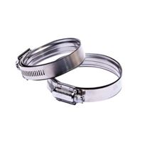 Green Leaf PC24 Pressure Seal Heavy-Duty Hose Clamp, 1.5 to 1.82 in Hose, 300 Stainless Steel 