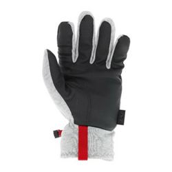 Mechanix Wear ColdWork Guide Series CWKG-58-010 Winter Gloves, Mens, L, 12-13/32 in L, Elastic Cuff, Fleece, Black/Gray 