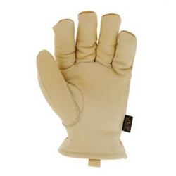 Mechanix Wear Durahide Series CWKLD-75-009 Winter Gloves, Mens, M, 12-1/8 in L, Keystone Thumb, Elastic Cuff, Brown 