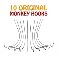 Monkey Hook TMH-314 Heavy-Duty Picture Hanger Set, Carbon Steel, Silver, Galvanized, 30-Piece 