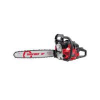 Troy-Bilt 41AY46CS766 Chainsaw, Gas, 46 cc Engine Displacement, 2-Stroke Engine, 20 in L Bar, 0.325 in Pitch 