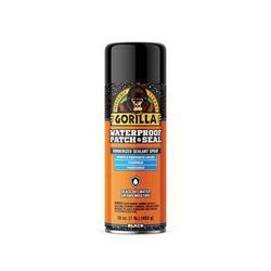 Gorilla 104052 Patch and Seal Coating, Characteristic, Black, 16 oz, Aerosol Can 6 Pack 