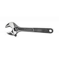 Crescent ATWJ212VS Adjustable Wrench, 12 in OAL, 1-1/2 in Jaw, Alloy Steel, Black Phosphate/Lacquer 
