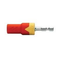 Crescent APEX eSHOK-GUARD CAEBH2C Magnetic Isolated Bit Holder, 1/4 in Drive, 1/4 in Shank, Hex Shank, Steel 