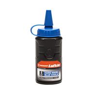 Crescent Lufkin HardMark Series CB08BA Advanced Chalk Refill, Blue, 8 oz Bottle 4 Pack 