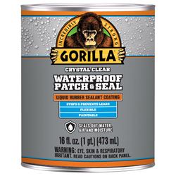 Gorilla 105367 Rubberized Spray Coating, Waterproof, Clear, 16 oz 6 Pack 