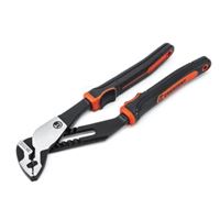 Crescent K9 Z2 Series RTZ28CG Tongue and Groove Plier, 8-1/2 in OAL, 1.6 in Jaw Opening, Black/Rawhide Handle 