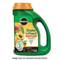 Miracle-Gro Shake n Feed 3002810 Plant Food, Solid, 8 lb Bag 