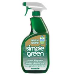 Simple Green 0610001219024 Industrial Cleaner and Degreaser, 24 oz Trigger Bottle, Liquid, Sassafras, Green 