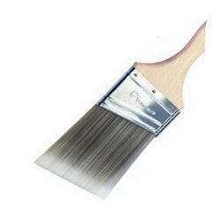 Premier Brooklyn 17290 Paint Brush, 1-1/2 in W, Angle Sash Brush, 2-1/2 in L Bristle, Polyester Bristle 