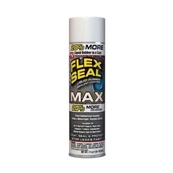 Flex Seal FSMAXWHT24 Rubberized Spray Coating, White, 17 oz, Can 