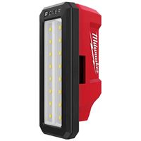 Milwaukee M12 ROVER 2367-20 Cordless Flood Light with USB Charging, 2.1 A, 12 V, Lithium-Ion Battery, LED Lamp, Red 