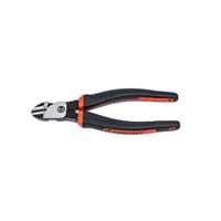 Crescent Z2 K9 Series Z5426CG Plier, 6-1/2 in OAL, 8 AWG Cutting Capacity, 3/4 in Jaw Opening, Black/Rawhide Handle 