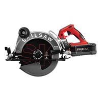 SKILSAW SPTH70M-11 Worm Drive Saw Kit, Battery Included, 48 V, 5 Ah, 10-1/4 in Dia Blade, 0 to 51 deg Bevel 