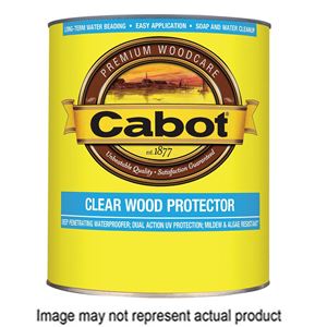 Cabot 2101 Series 140.0002101.007 Protector, Clear, Liquid, 1 gal 4 Pack