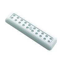 Fulcrum 30017-308 Portable Tap Light, AAA Battery, 20-Lamp, LED Lamp, 80 Lumens, 5500 K Color Temp, White 