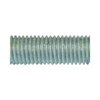 PFC 770055-BR Threaded Rod, 1/2-13 in Thread, 10 ft L, A Grade, Carbon Steel, Galvanized, NC Thread 