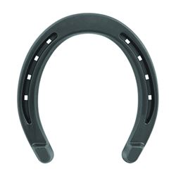 Diamond Farrier DC00HB Horseshoe, 1/4 in Thick, #00, Steel 
