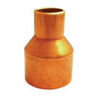 Elkhart Products 101R Series 30772 Reducing Pipe Coupling with Stop, 1-1/2 x 3/4 in, Sweat 