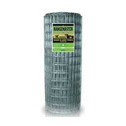 Rangemaster 6965 Sheep and Goat Fence, 330 ft L, 48 in H, 4 x 4 in Mesh, 13 Gauge, Zinc 