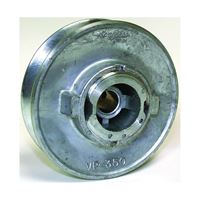 Dial 6145 Motor Pulley, 1/2 in Dia Bore, 3-1/2 in OD, Zinc 