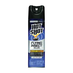 HOT SHOT HG-96310 Flying Insect Killer, Liquid, Spray Application, 15 oz Can 
