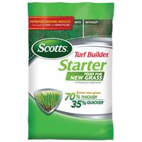 Scotts Turf Builder 21605 Fertilizer, Solid, Fertilizer, White/Tan Brown 