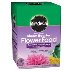 Miracle-Gro 146002 Flower Food, 4 lb Box, Solid, 10-52-10 N-P-K Ratio 