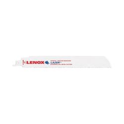 Lenox 201939108R Reciprocating Saw Blade, 1 in W, 9 in L, 8 TPI, Cobalt Cutting Edge 