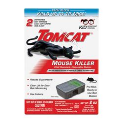 Tomcat 0371510 Disposable Mouse Bait Station, Emerald Green 