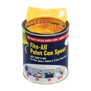 FOAMPRO Fits-All 61 Paint Can Spout, Plastic, 1 gal Capacity 50 Pack