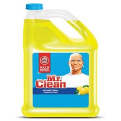 Mr Clean 23123 Cleaner, 1 gal, Liquid, Perfume, Orange Yellow 