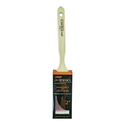 Linzer WC 2164-2 Paint Brush, 2 in W, 2-1/2 in L Bristle, Polyester Bristle, Sash Handle 