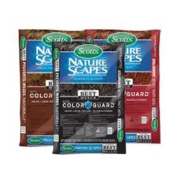 Scotts Nature Scapes 88502440 Color Enhanced Mulch, Black, 2 cu-ft Bag 