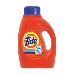 Tide 04021 Laundry Detergent, Liquid, Original, 50 oz Bottle 