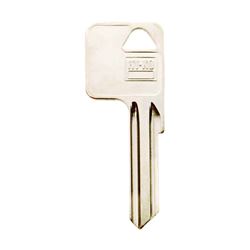 Hy-Ko 11010Y1E Key Blank, Brass, Nickel, For: Yale Cabinet, House Locks and Padlocks, Pack of 10 