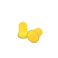 Plugfones ComforTiered Series PRP-SY10 Replacement Plugs, 26 dB NRR, Silicone Ear Plug, Yellow Ear Plug 